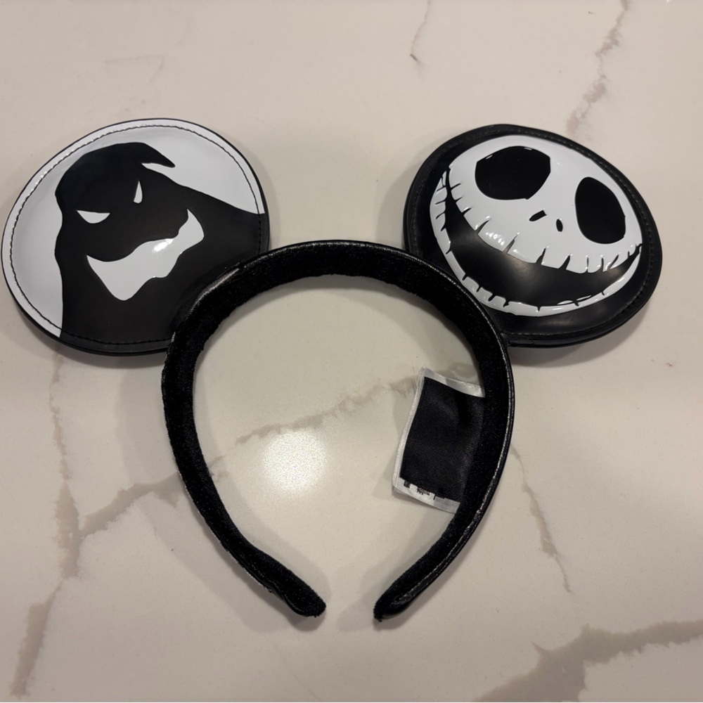 Jack Skellington & Oogie Boogie Black Minnie Headband
